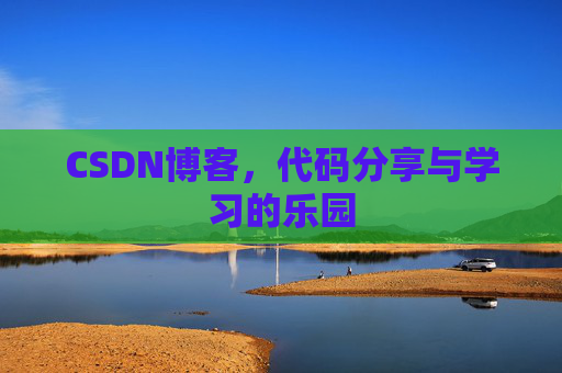 CSDN博客,代码分享与学习的乐园